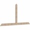 Ekena Millwork Portland Smooth Timber Gable Bracket, Douglas Fir, 108"W x 54"H x 1 1/2"D x 5 1/2"F, 12/12 Pitch GBW108X54X0206POR00SDF - alternate 5